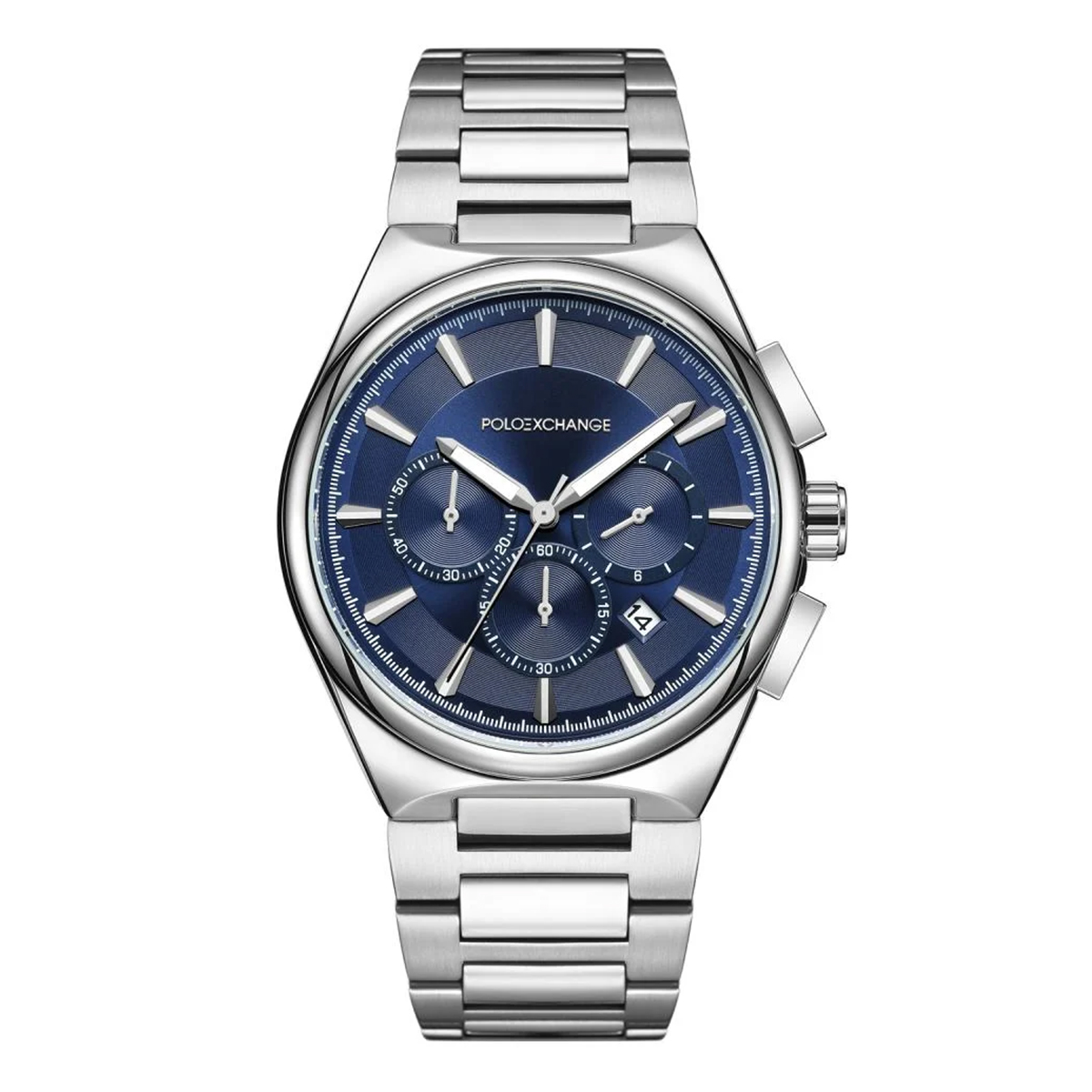 MONTRE POLOEXCHANGE HOMME M.FONCTION ACIER